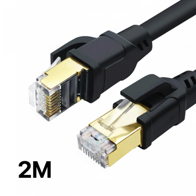 BOOST CAT 8 Ethernet Patch Cable COPPER 2M